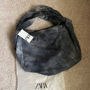 [ZARA] TIE-DYE TOTE BAG NWT